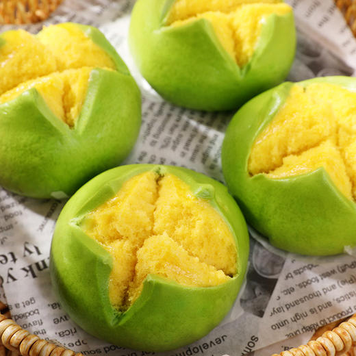 心选丨板栗南瓜包 速冻半成品包点家用方便速食早餐馒头顺丰包邮 商品图3