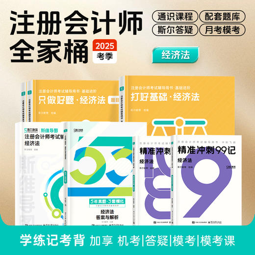 斯尔教育2025注册会计师全家桶打好基础只做好题99记53斯维导图 商品图3