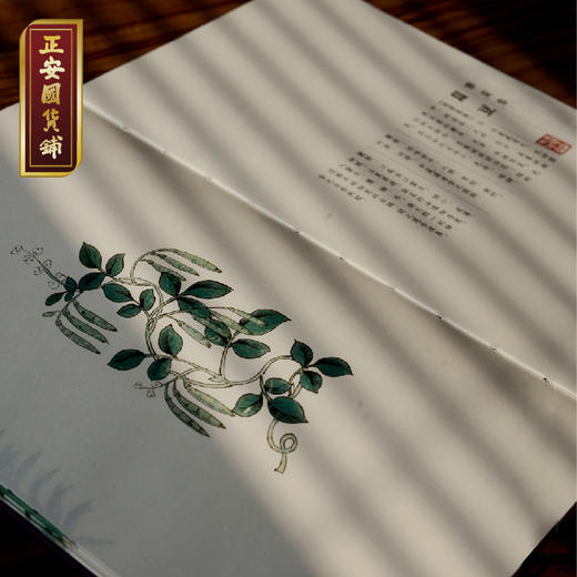 正安 野食 春夏卷 硬面创意复古线装养生日记本 笔记本册 商品图1