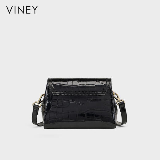 牛皮鳄鱼纹小包 | VINEY 斜挎包包2025新款夏天单肩高级感小众轻奢女包 商品图6