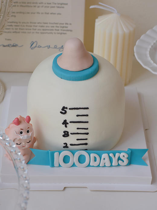 奶瓶主题款 - 戚风水果生日蛋糕 商品图3