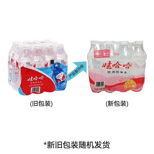 娃哈哈饮用水 596ml 商品图4