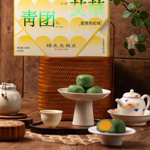 手工青团红豆 蛋黄肉松味 豆沙笋干鲜肉 清明艾草糯米糍粑 商品图6