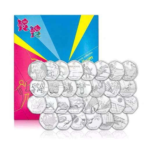 2012英国伦敦奥运会纪念币！29枚全套！ 商品图0