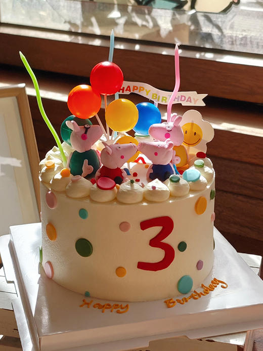 佩奇一家 - 千层生日蛋糕 商品图1