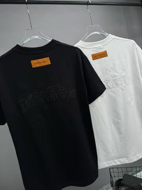 驴 重磅刺绣工艺圆领短袖T恤 Z-15133