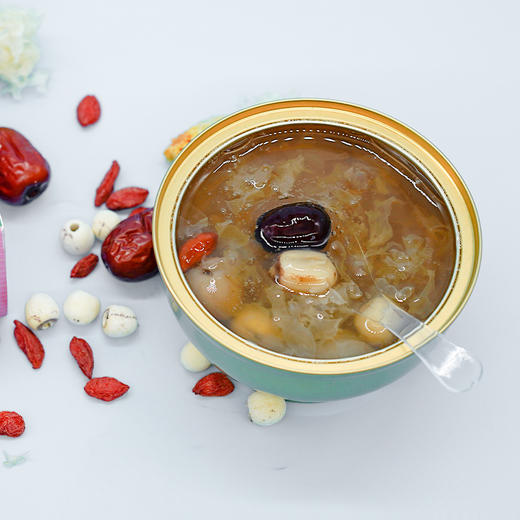 【宜昌助农馆】华贵  莲子银耳羹 开盖即食  258g/盒 商品图7