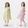 森马儿童连衣裙2025夏季新款雪纺裙女童背心裙小飞袖裙子甜美纯色 商品缩略图2
