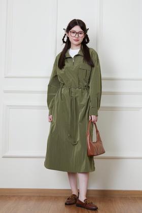 Kai & Kiera 宽松抽绳收腰连衣裙 20072