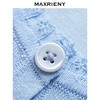 MAXRIENY【商场同款】2025春季新款设计感刺绣提花修身针织衫上衣(货号:MC85SW056) 商品缩略图2
