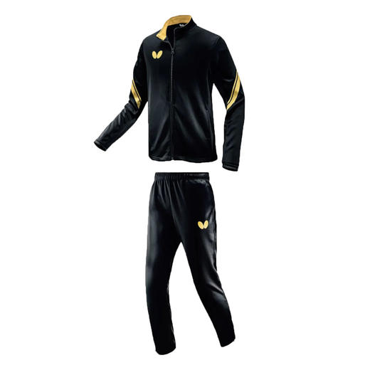 Butterfly蝴蝶乒乓球服WSW433冬季乒乓球运动服长袖长裤运动套服长袖套装（长袖+长裤） 商品图1