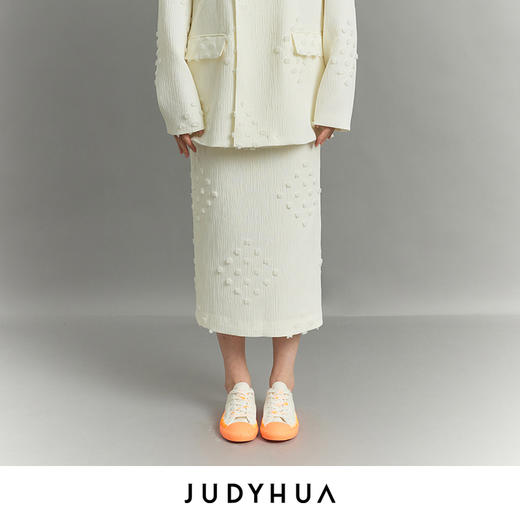 JUDYHUA 寂静系列后开衩半裙 商品图0