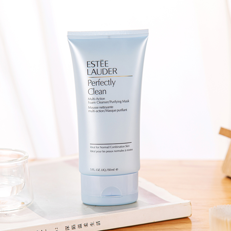 【下单即送小棕瓶眼霜！】Estee Lauder雅诗兰黛净莹柔肤洁面乳洗面奶150ml  深层清洁 温和不刺激 各种肤质都适合