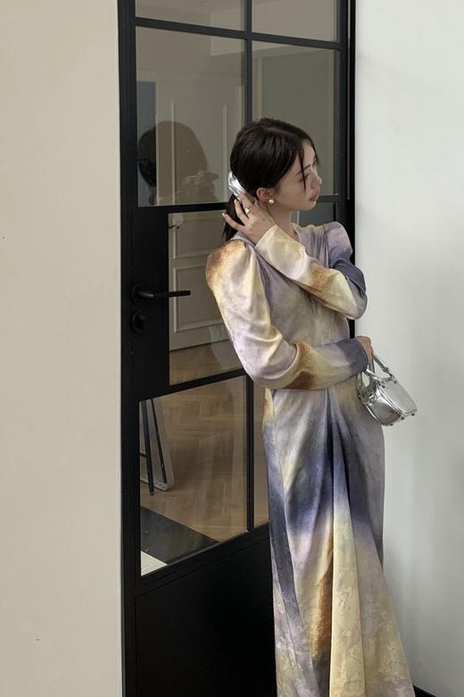 ANSUABEL 设计感晕染渐变连衣裙 20074 商品图3
