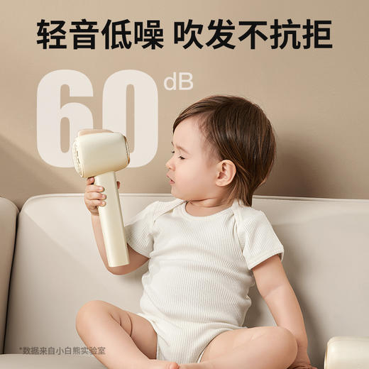小白熊吹风机HL7006电吹风无线恒温低辐射 商品图1