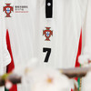 【官方正版】葡萄牙国 家队 | 白色暗纹印号长袖C罗POLO领球迷 商品缩略图4
