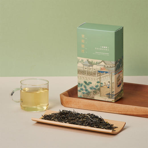 【红楼梦中茶 茉莉银丝】福建福安白茶与广西横县茉莉花窨制而成 商品图1