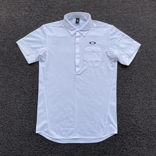 正品日单奥克利男款高尔夫体恤，快干透气，只有深蓝色M L 白色M 各几件。
M 胸围 96，L 胸围102 商品图2