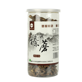 塔哈尔河优质野生榛蘑瓶装170g