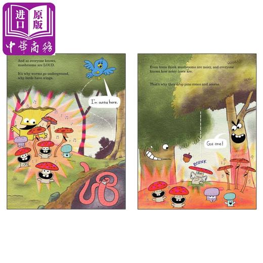 预售 【中商原版】土拨鼠蒙蒂和蘑菇 Monty And The Mushrooms 英文原版 儿童绘本故事 搞笑幽默漫画故事书 进口童书 精装读物 5岁+ 商品图2