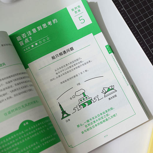 让思考上瘾（风靡日本的逻辑思维游戏书，67道逻辑思维测试 5个难易梯度 9岁以上都能玩，原来做题也会上瘾！） 商品图9