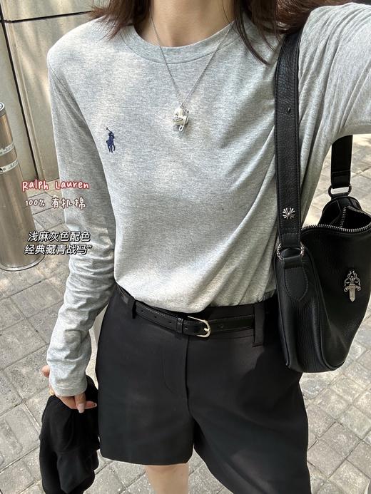 代工官网同步拉夫经典款有机棉长袖打底 商品图10