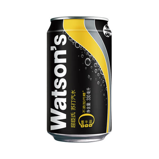 屈臣氏原味苏打水 330ml*1听 商品图0