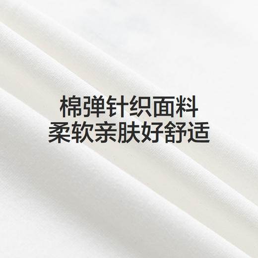 森马儿童短袖T恤2025夏新款女童可盐可甜熊猫刺绣上衣抽褶蝴蝶结 商品图4