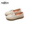 Safiya/索菲娅2025百搭一脚蹬真皮软底浅口休闲单鞋SFD1112153 商品缩略图1