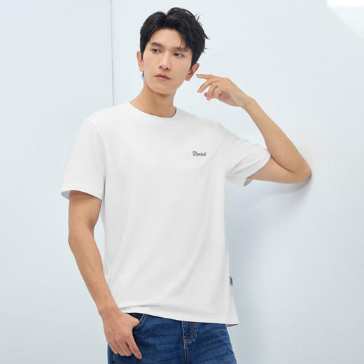 半身缘男装 夏季速干冰凉透气短袖T恤252112M01112154 商品图1