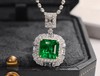 2.2ct刻面祖母绿吊坠 商品缩略图1