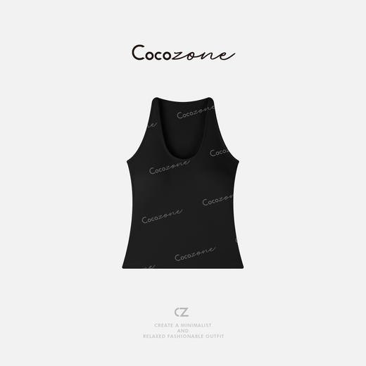 COCO ZONE 刘一一 2025简约U领带胸垫女百搭吊带背心CD1A0174 商品图0