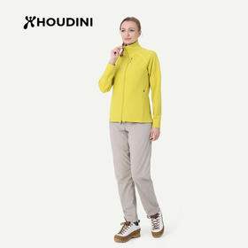 HOUDINI胡丁尼 Aero Jacket 航天户外女立领抓绒衣夹克外套 830040
