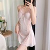 【GZ】无忧购纯欲风性感冰丝吊带睡裙家居服3586(截单后7天发货) 商品缩略图0