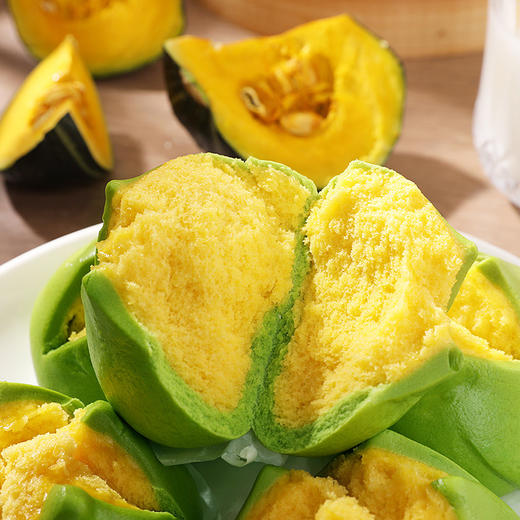 心选丨板栗南瓜包 速冻半成品包点家用方便速食早餐馒头顺丰包邮 商品图4