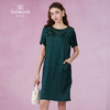 乔万尼夏季时尚桑蚕丝气质宽松中长款真丝连衣裙EN2E541 商品缩略图2