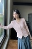 LNNNS 粉色V领单排扣上衣开衫 20182 商品缩略图2
