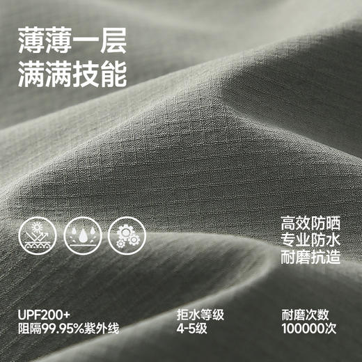 【寒水石凉感 不惧夏日高温】素湃云壳全效防污裤C3522 面料防泼水 滴水难漏不易湿 商品图5