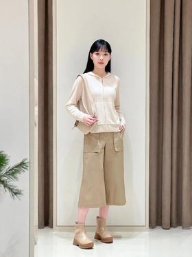 【高品质私服】【IC棉弹细斜纹阔腿裤】面料舒适妥帖，适应多种身型G0745-CC【无标出货 介意慎拍】