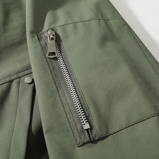 【特大码】【新款DJR】大依优型大码棒球领夹克加肥加大休闲胖子宽松外套上衣男装潮流 商品图7