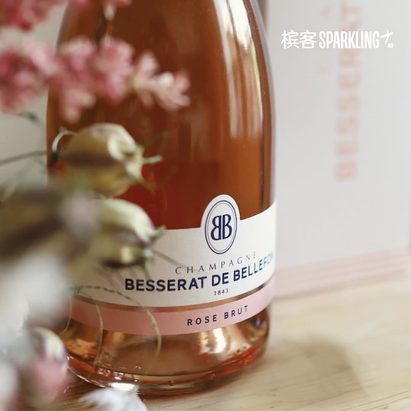 Besserat de Bellefon Cuvée des Moines Rosé Brut 贝瑟百芬修道士珍藏版系列 桃红香槟
