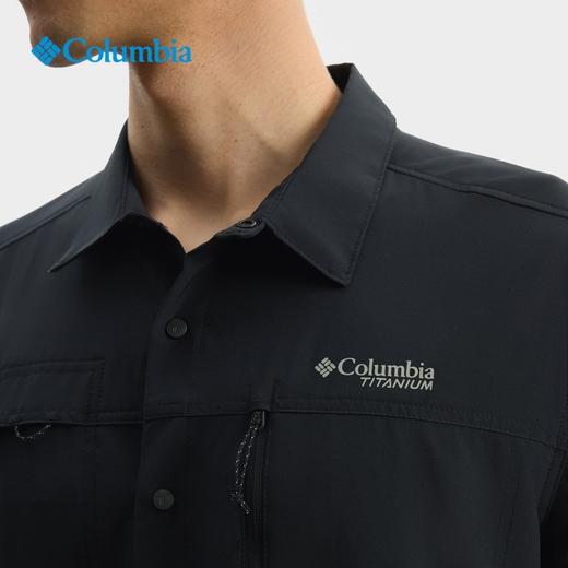 哥伦比亚钛金系列-男式防晒速干短袖衬衫AE5161 商品图3