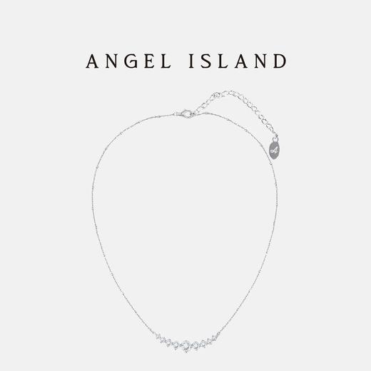 ANGEL ISLAND 「星河」纯银微笑锆石项链 商品图8