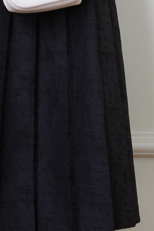 Le Malene 国风提花暗纹百褶半裙 20030 商品图6