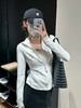 lulu同款无标，显瘦有线条，胸大腰细连帽瑜伽外套，健身跑步日常穿 商品缩略图4