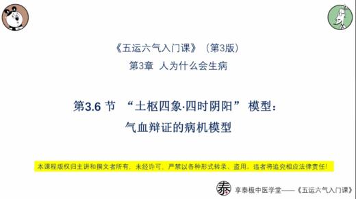 第3.6节 土枢四象·四时阴阳：气血辩证的病机模型 商品图0