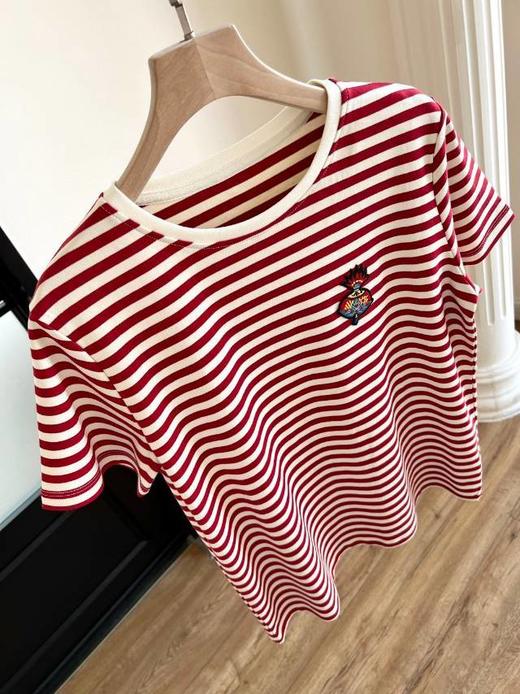 小禾原版原装福寿多条纹短袖T买一送一 商品图13