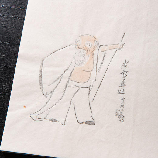 90年代制套色木版水印齐白石信笺 商品图12