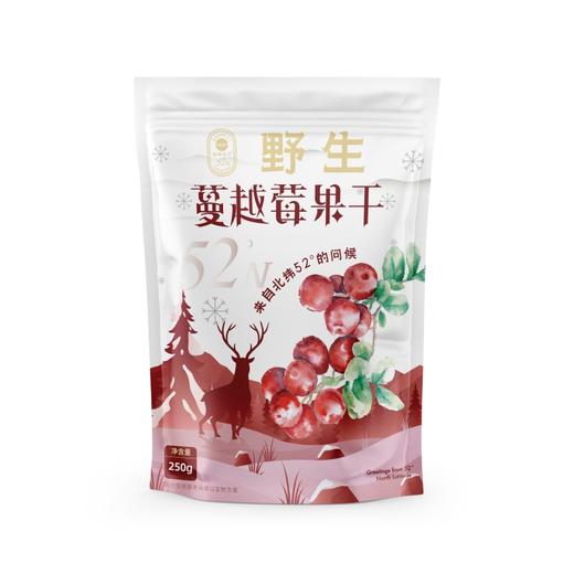 塔哈尔河野生蔓越莓果干250g 商品图0
