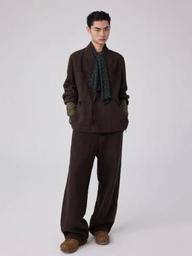 Simple Project/K2521/亚麻五袋直筒长裤